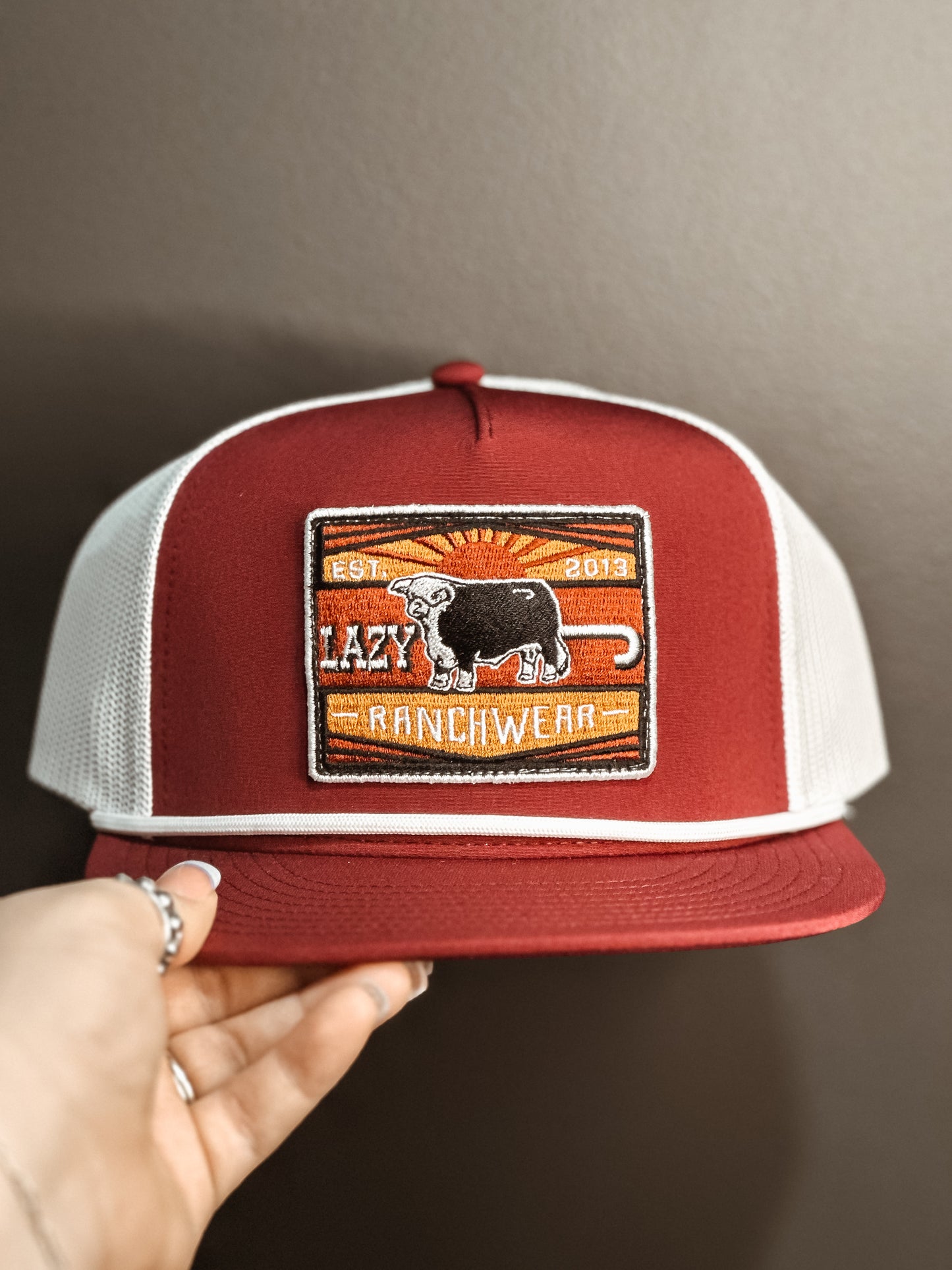 Lazy J Smokeless Cap
