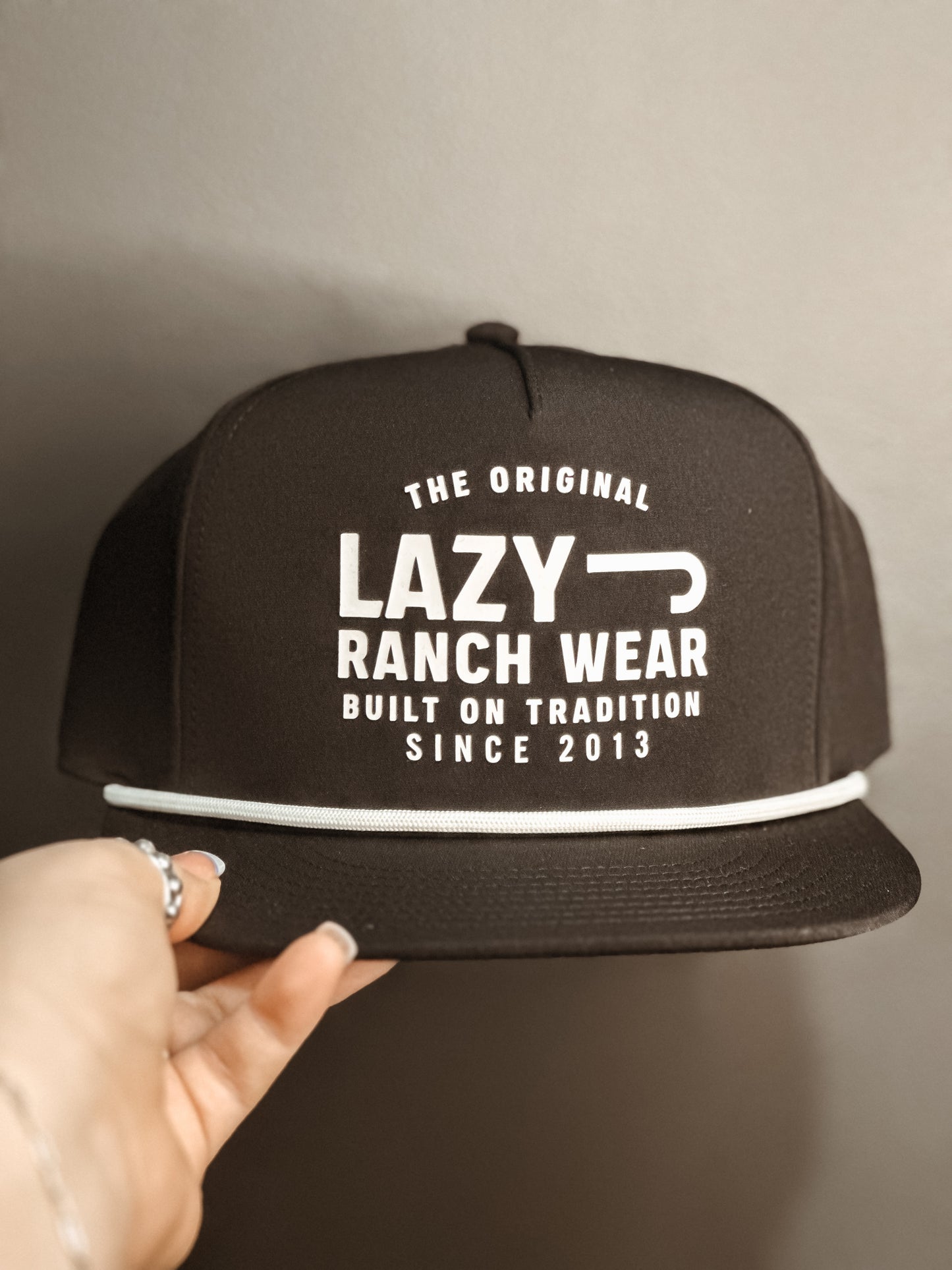 Lazy J Untroubled Cap *Black