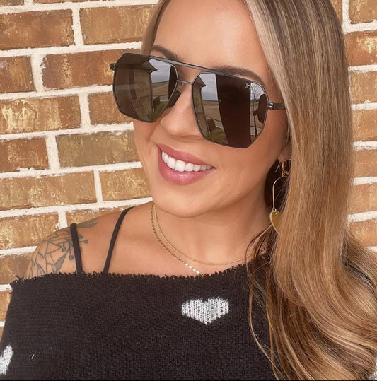 The Axl Jet Black Sunglasses