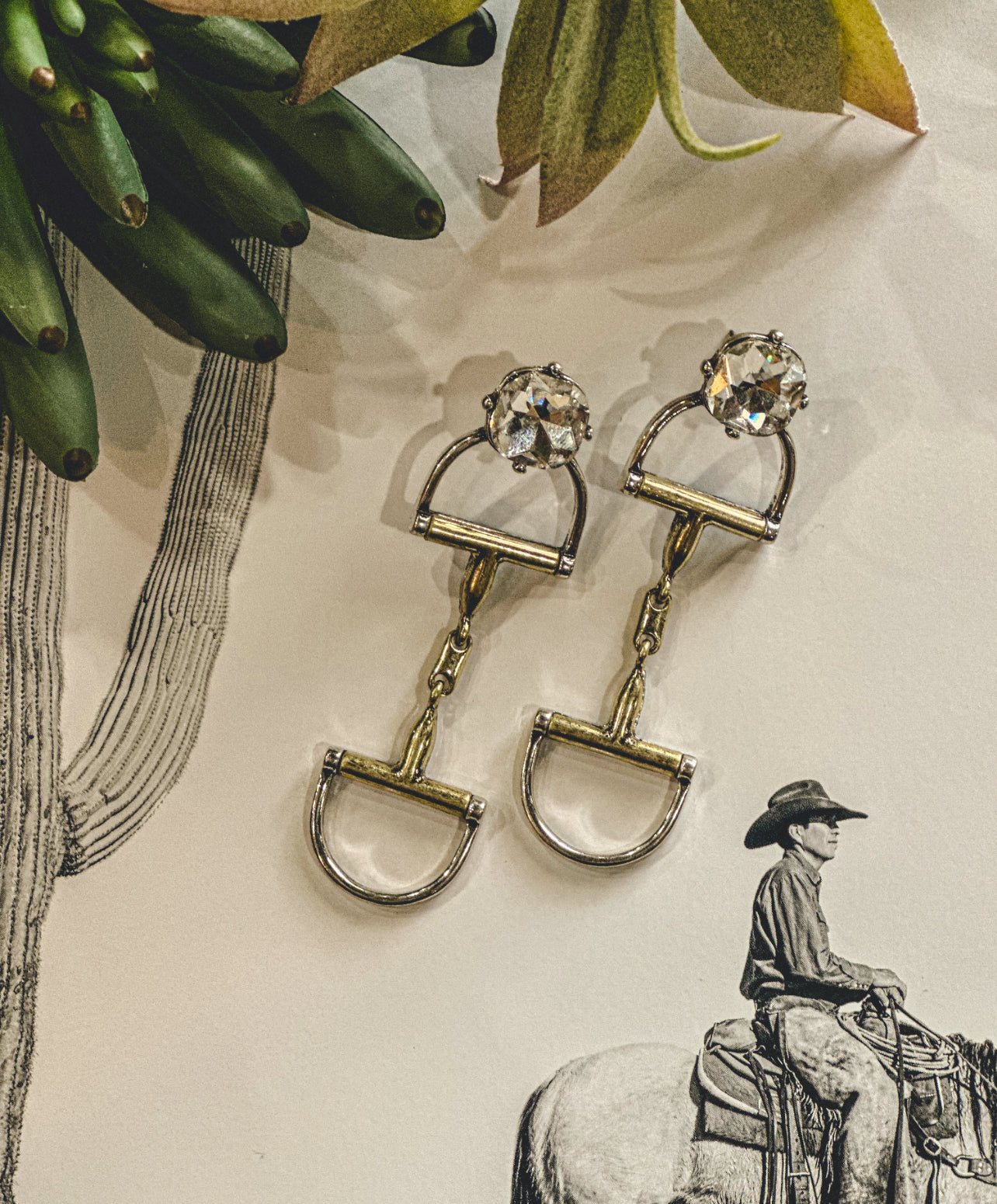 The Broken Bridle Earrings