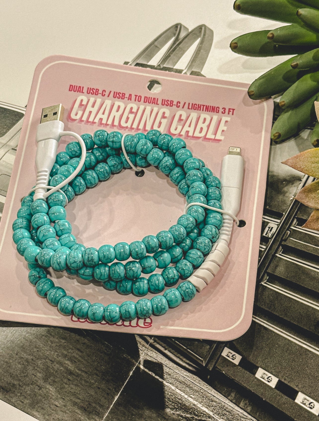 Charged Up-Turquoise