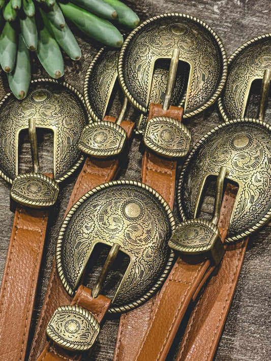 The Bandera Vintage Belt* Camel