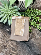 Load image into Gallery viewer, Brown Cowhide Bi-Fold / Money Clip