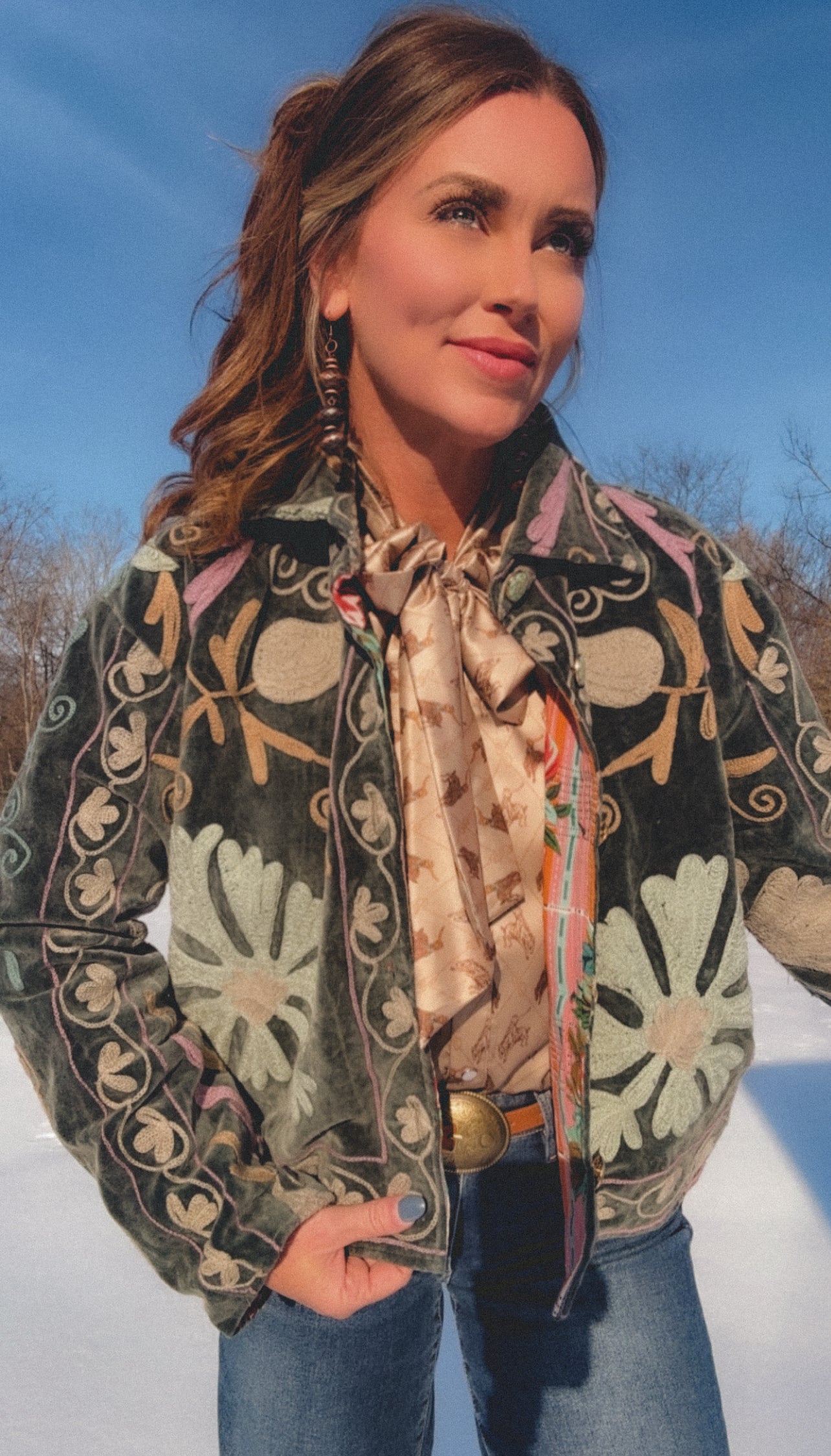 The Cassidy Jacket-Teal