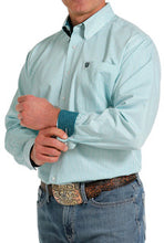 Load image into Gallery viewer, Cinch Turquoise Geo Button Up