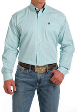 Load image into Gallery viewer, Cinch Turquoise Geo Button Up