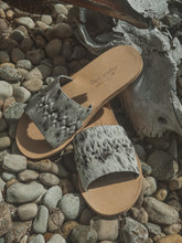 Load image into Gallery viewer, The Nadia Woven Salt &amp; Pepper Sandal