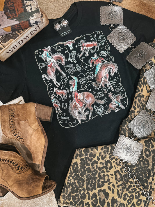 The Ride Em Cowboy Tee