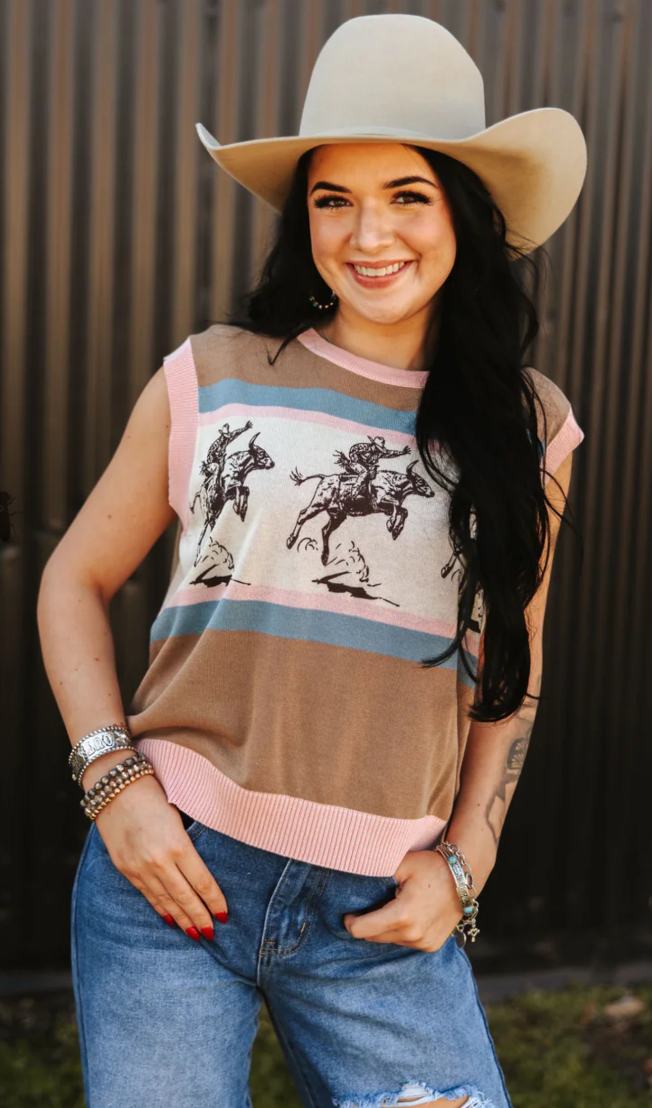 The Bull Twinkle Vest