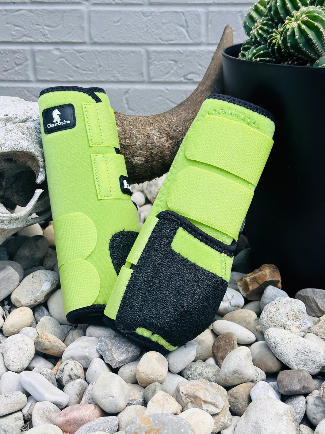 Lime Green Protective Boot