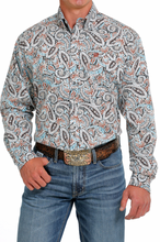 Load image into Gallery viewer, Cinch Multi Color Paisley Button Up