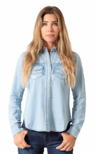 Load image into Gallery viewer, Kimes Ranch Kaycee Denim Button Up