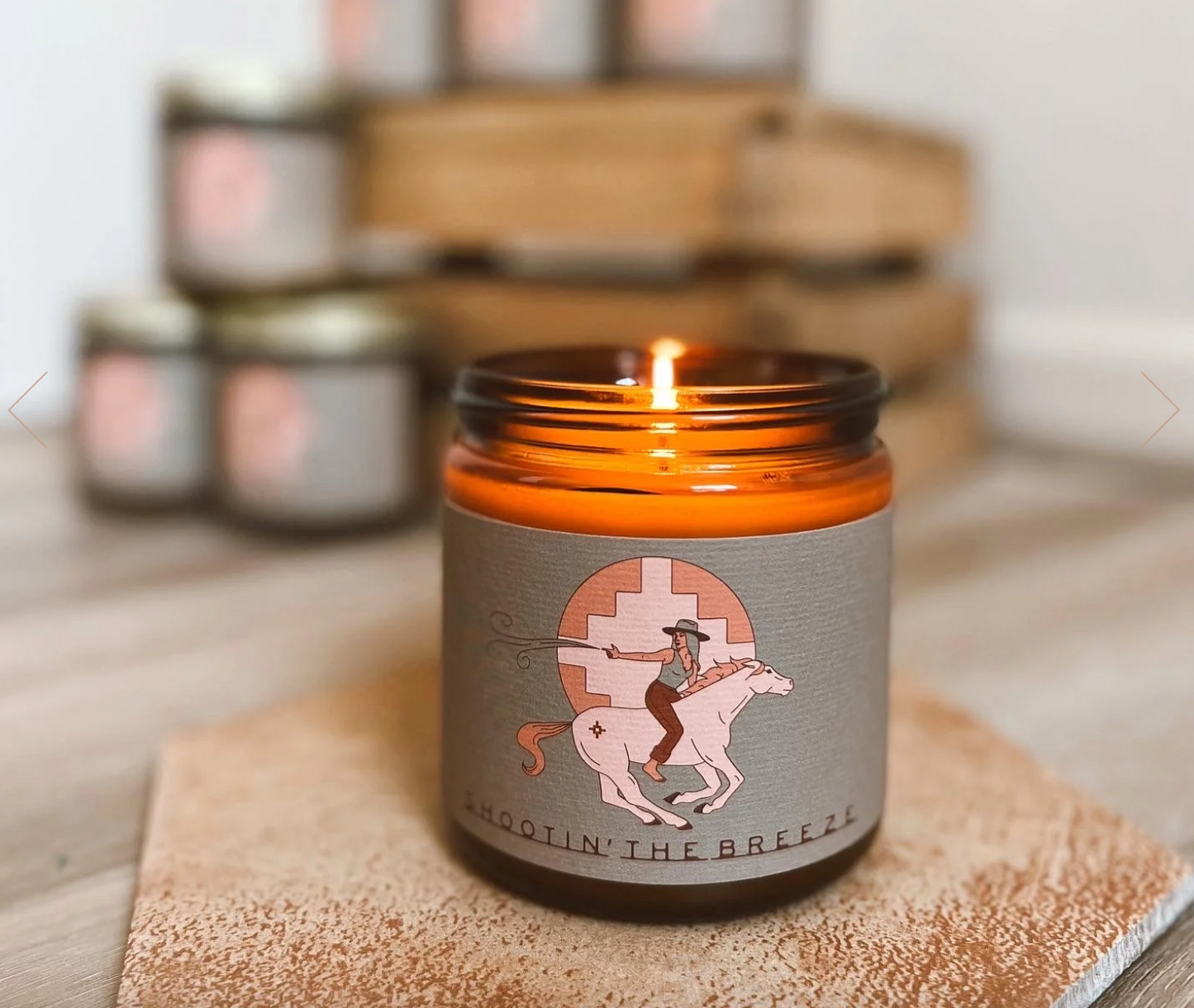 Shootin' The Breeze Candle