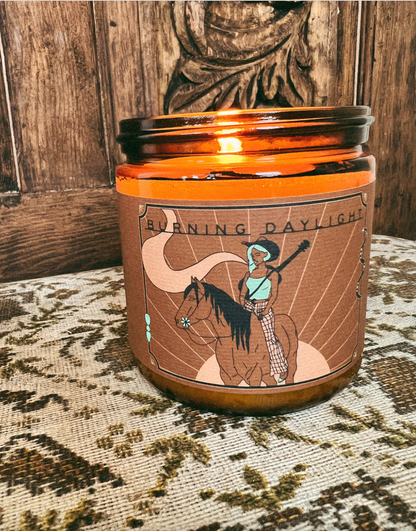 Burning Daylight Candle