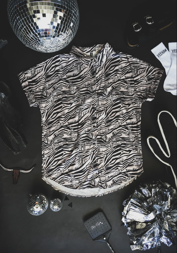 The Zappy Zebra Top