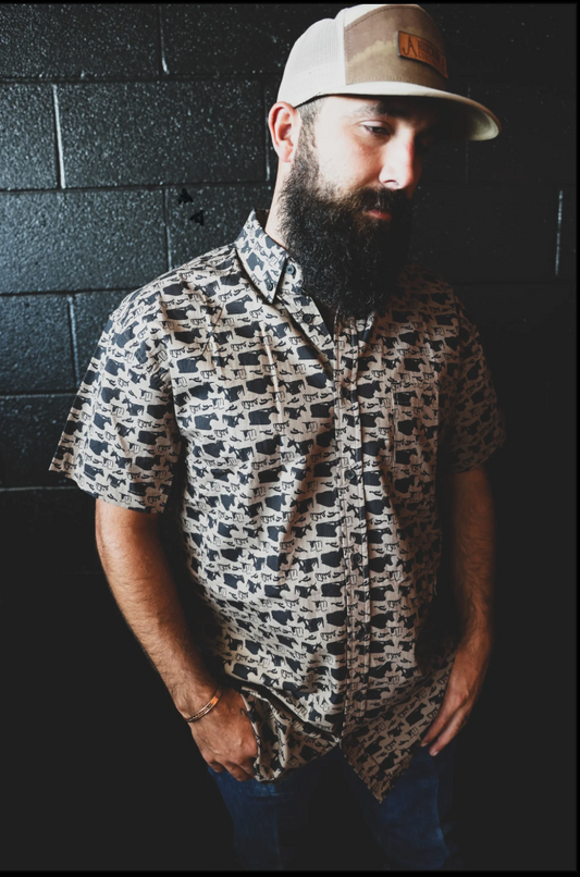 The Ropin Practice Button Up