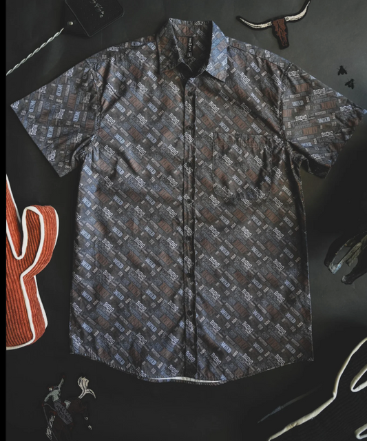 The Cowboy Slangin Button Up