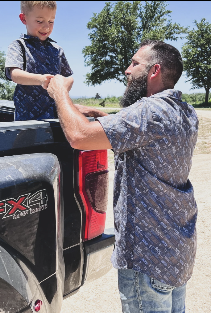 The Cowboy Slangin Button Up