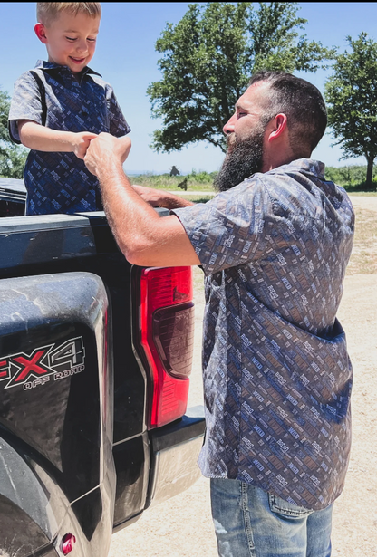 The Cowboy Slangin Button Up