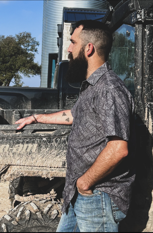 The Hey Howdy Hey Button Up