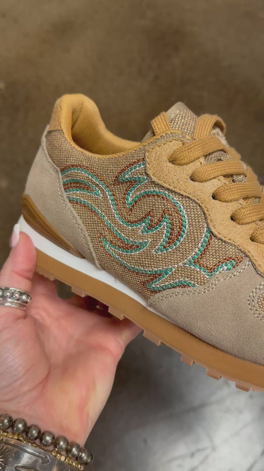The Giddy Up Sneaker *Spice