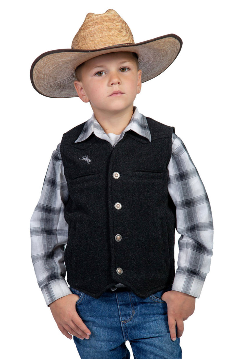 Wyoming Wool Youth Vest