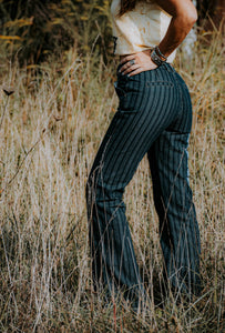 Rock&Roll Stripe Jacquard Trouser
