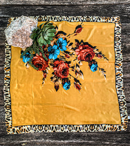 Feisty Floral Wild Rag