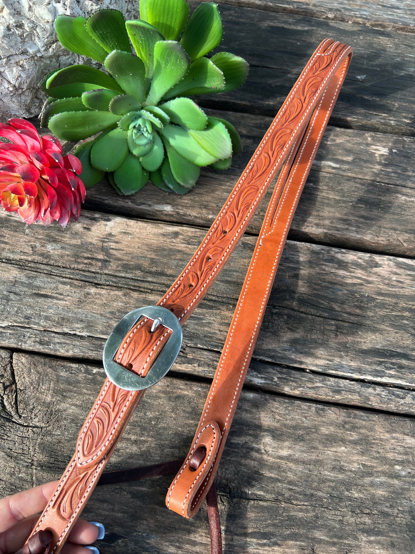 Martin Floral Ranahan Split Headstall