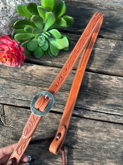 Martin Floral Ranahan Split Headstall