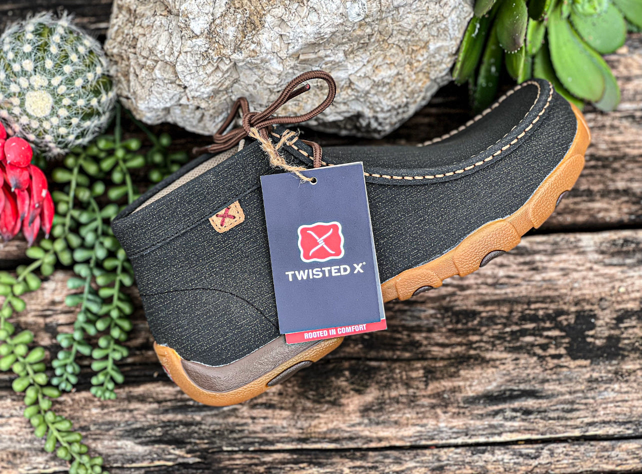 Twisted X Charcoal Driving Mocs