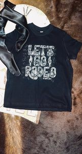 Lets Go Rodeo Kids Tee