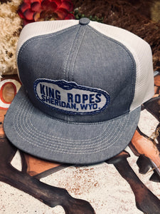 King Ropes Classic Gray Cap