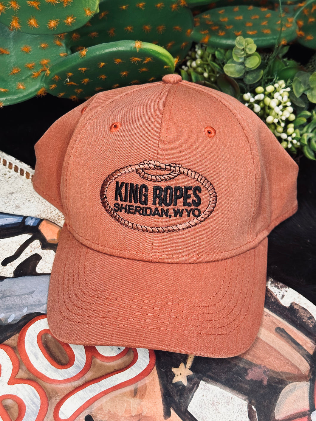 King Ropes Dust Red Cap