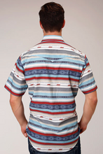 Load image into Gallery viewer, Roper Arrow Aztec Stripe Snap Shirt