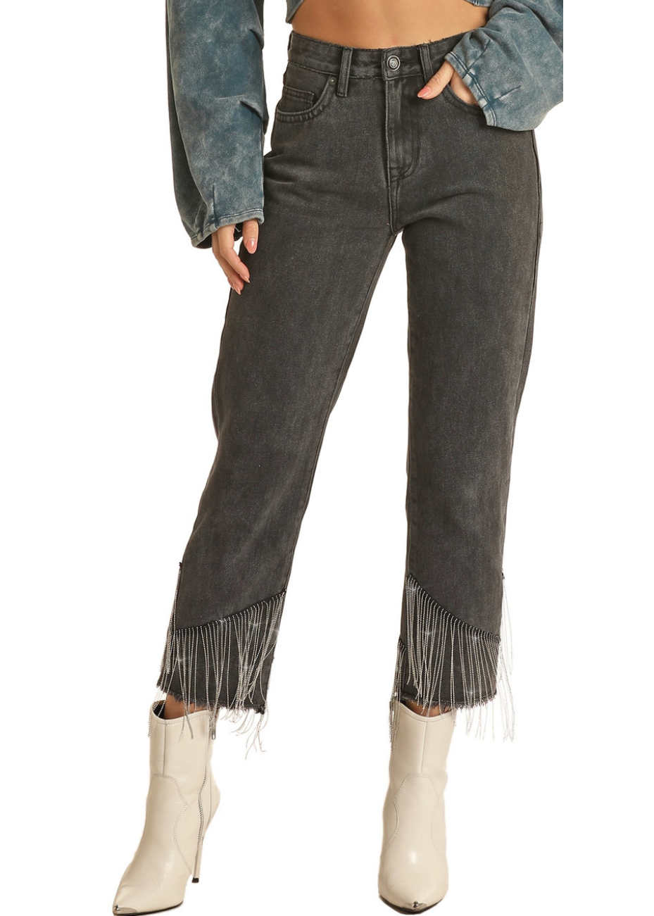 The Bandera Cropped Straight Leg Jeans