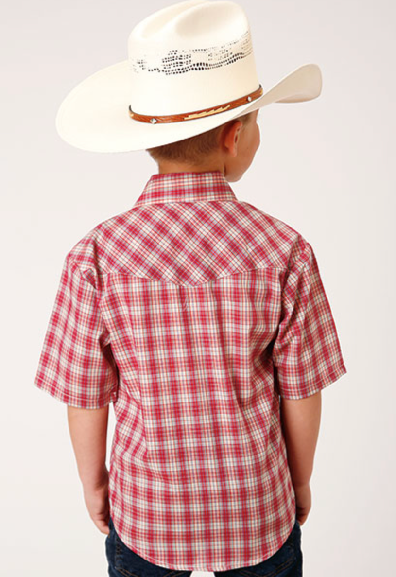 The Charlo Short Sleeve Snap Shirt *Boys*