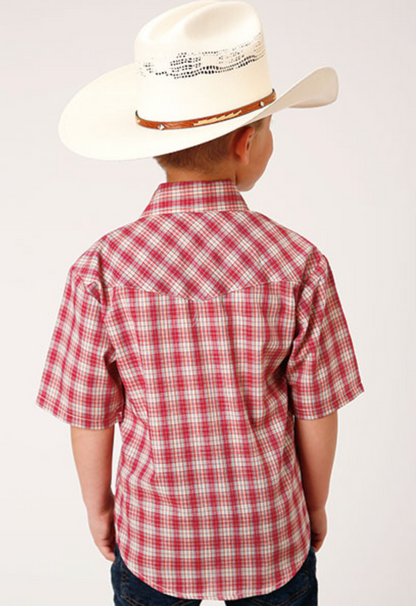 The Charlo Short Sleeve Snap Shirt *Boys*