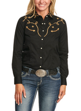 Load image into Gallery viewer, The Road Runner Long Sleeve Snap *Womens*