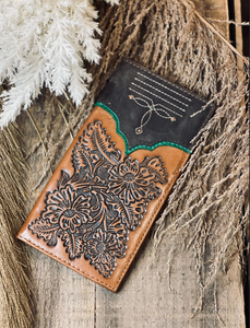 Justin Tooled Rodeo Wallet